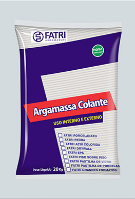 Argamassa Porcelanato – Argamassa Colante Uso Interno e Externo