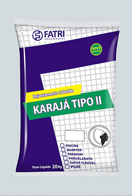 Rejuntamento KARAJÁ PORCELANATO – Tipo II